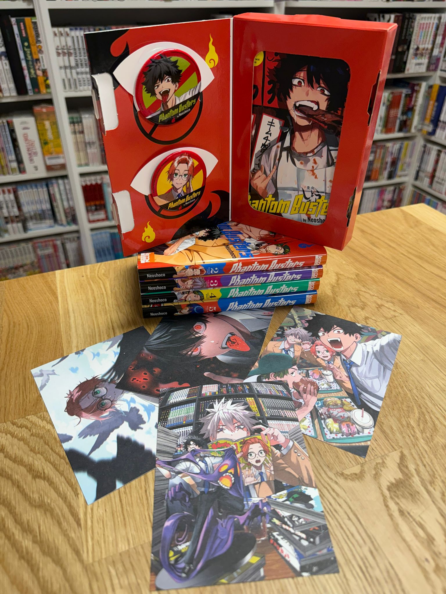 Phantom Busters Intégrale (dont coffret collector 1)&nbsp;&nbsp;